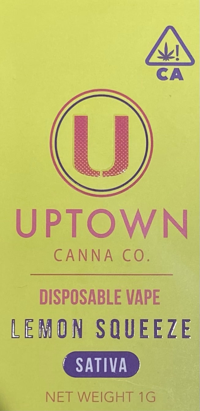 Uptown 1 Gram Liquid Diamond Disposable Sativa Vape - Premium  from ZaZa New York - Just $40! Shop now at ZaZa New York